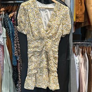 Cute floral short dress